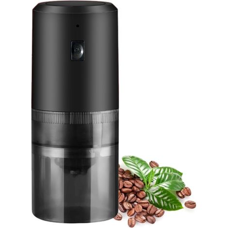 Moulin à café électrique - Moulin à café - Cafetière - Moulin à café - Plastique - Noir (1/5)