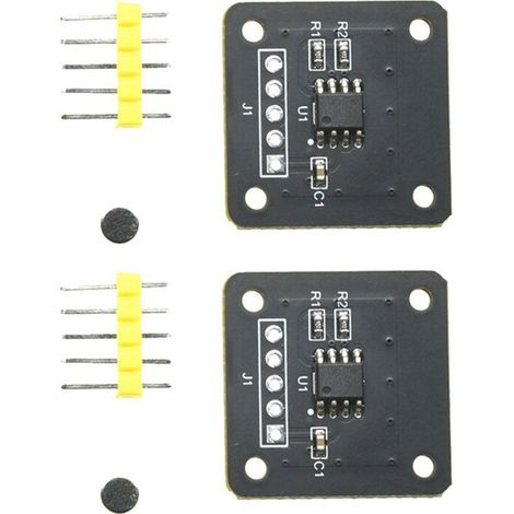 Geeignet für das magnetische Winkelsensormodul MT6701, 14-Bit-Magnetgeber, hohe Präzision, kann AS5600 ersetzen, 2er-Packung