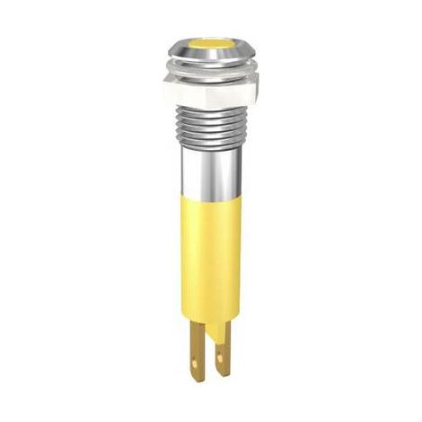 Signal Construct SMCP08121 Voyant de signalisation LED jaune 7 V/DC Tray (1/2)