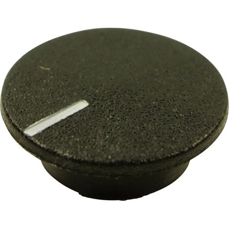 Cliff CL1764 Abdeckkappe mit Zeiger Schwarz Passend für (Serie-Knöpfe) Drehknöpfe K21 1 St.
