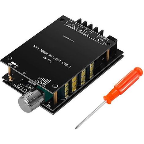 Amplificateur Audio Bluetooth Stéréo - Carte Amplificatrice Puissance Haute Fidélité (1/5)