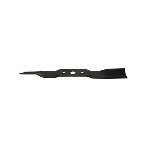 Anpassbarer Mähmesser für Iseki Rasenmäher Modell: SW521 – L: 525 mm, Zentralbohrung: 25,5 mm, Achsabstand: 90 mm. Ersetzt Original: 2500-220