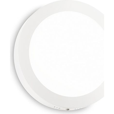 Ideal Lux Universal - Plafonnier intérieur moyen à 1 ampoule DEL Blanc