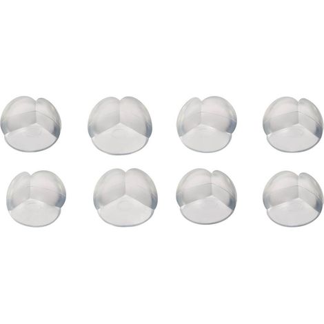 Lot de 8 Protections d'Angles "Safe" 3cm Transparent (1/2)