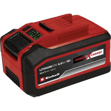 Batteria Einhell 18V Multi-Ah PXC Plus Nera 4-6 Ah (1/5)