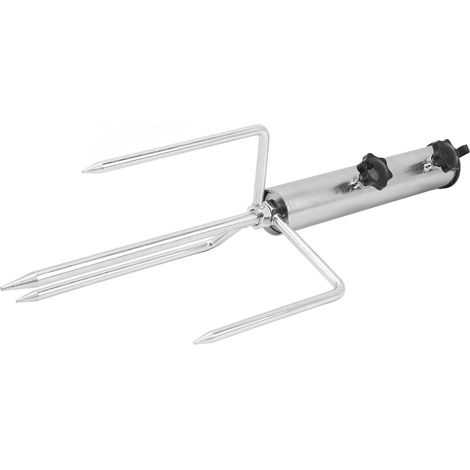 Support de parasol en acier à 4 broches pour parasol de jardin, idéal pour le camping et les pique-niques. (1/5)
