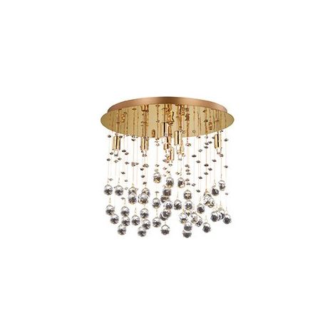 Ideal Lux Moonlight - 8 Light Medium Deckenanhänger Gold, G9 (1/2)