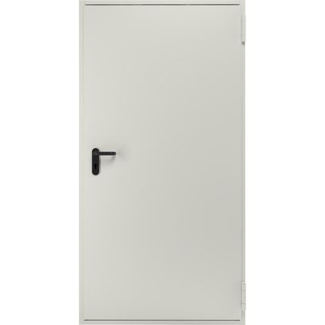 T 30 STAHL-FEUERSCHUTZTUER H8-5  VERZINKT  875 X 2000 MM