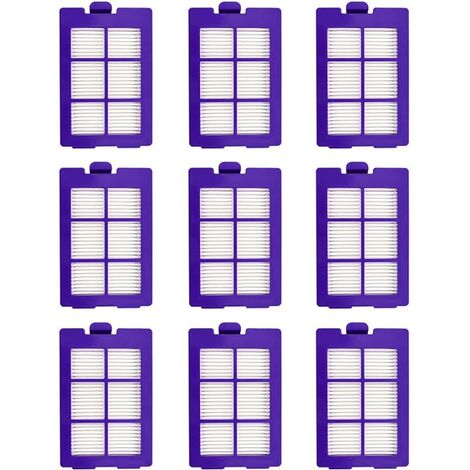 FOREHILL 9er-Pack Ersatz-HEPA-Filter für Eufy RoboVac X8, X8 Hybrid-Staubsauger, Roboterzubehör. (1/5)