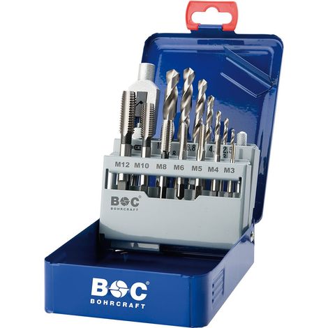 Set maschiatura Craft EGB 15 16 pezzi acciaio rapido (1/2)