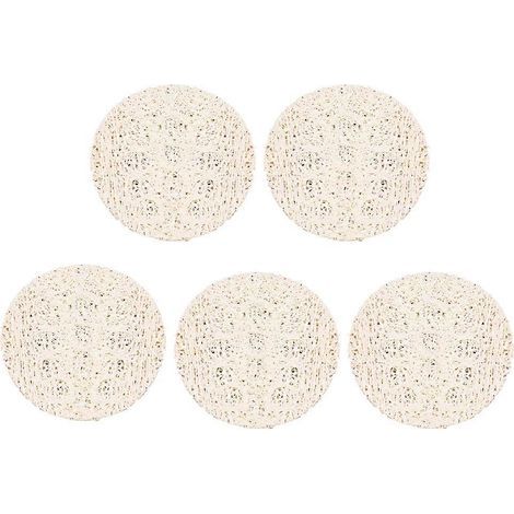 Set mit 5 natürlichen Luffa-Badeschwämmen für Damen und Herren. (1/5)