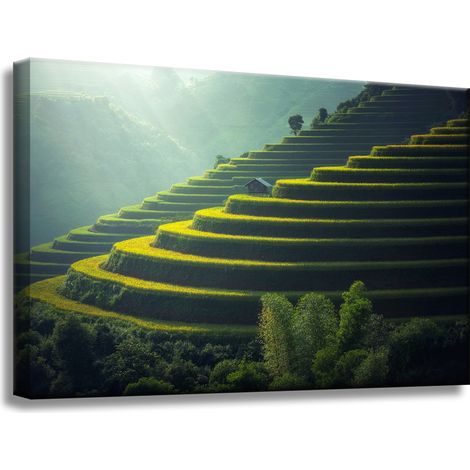 Leinwanddruck Natur Landschaft Landwirtschaft 60x40