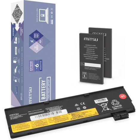 Batterie SB10K97582 pour Lenovo ThinkPad T470 T570