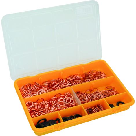 Boite de 345 joints metalloplastiques - 10610 (1/2)