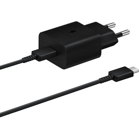 Samsung EP-T1510XBEGEU Caricabatterie Universale USB-C Ricarica Rapida Nero (1/5)