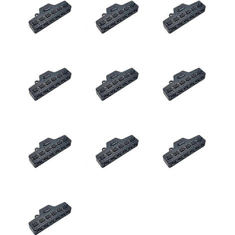 60-Port-Schnellanschluss-Ausgangsverteiler, LED-Streifenbeleuchtung, Modellbahnbeleuchtung - JXLGV (1/5)