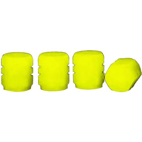 Bouchon de valve de pneu lumineux, fluorescent, phosphorescent, pour voiture et vélo, taille M (1/5)