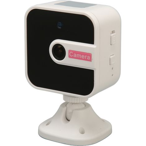 Caméra de sécurité intérieure infrarouge avec vision nocturne, détection de mouvement PIR, grand angle de vision de 150°, stockage cloud, idéale pour la surveillance des bébés et des animaux domestiqu (1/5)