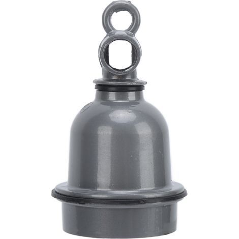 Portalampada a infrarossi, portalampada anticorrosione, portalampada impermeabile per pollame, rettili e polli (lampada piccola grigia). (1/5)