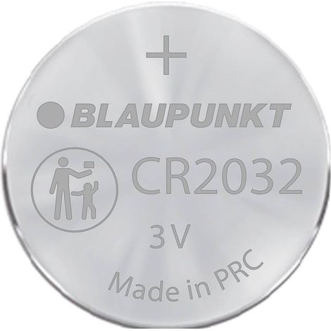 Blaupunkt CR2032 Pile a bottone al litio argento 3 volt (1/2)