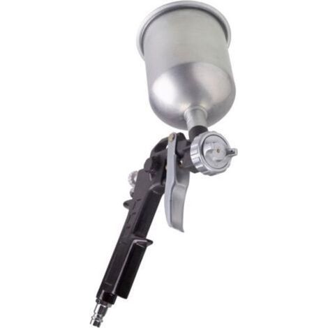 Pistolet à peinture pneumatique FERM ATA1039 avec réservoir intégré – Idéal pour bricolage et finition précise (1/4)