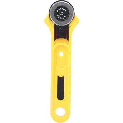 Round roller fabric cutting tool, hardware accessory, manually operated, 28 mm x 28 mm (1/5)