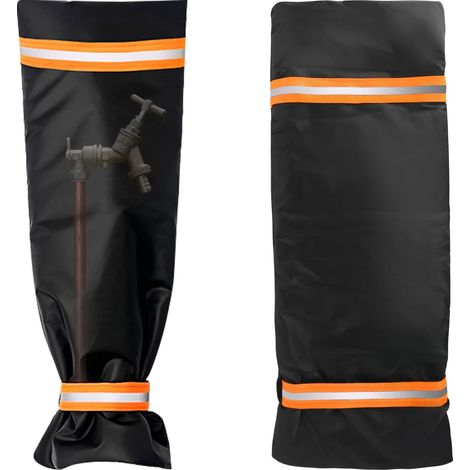 Housse de robinet extérieur épaissie housse de robinet extérieur antigel housse de robinet antigel housse de robinet housse de robinet protection hivernale robinet extérieur (2 pièces)