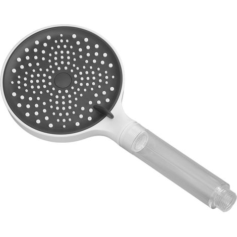 Douchette en plastique ABS, haute pression, 3 fonctions, douche alternative pour salle de bain, blanche (1/5)