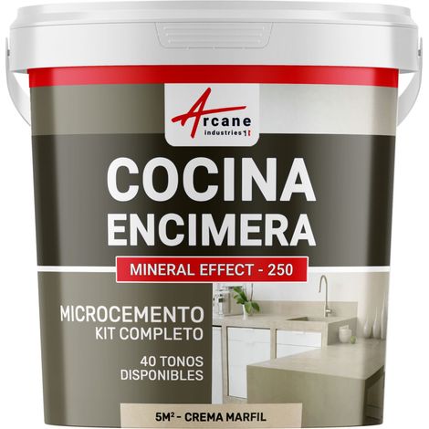 Microcemento cocina: para encimera y suelo de la cocina
