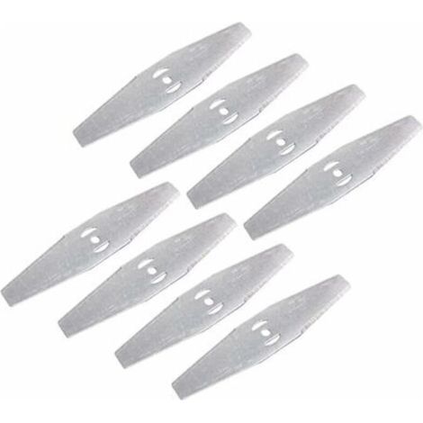 Lame de tondeuse à gazon métal 16PCS – Accessoire pour coupe-bordure – Longueur 150mm – Pour agriculture et foresterie (1/5)