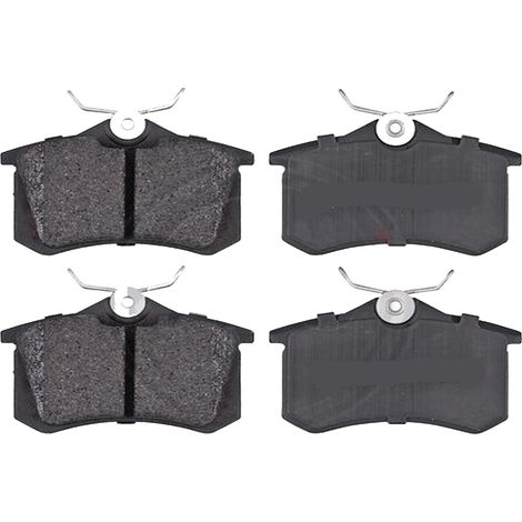 KIT PASTIGLIE FRENO POSTERIORI compatibile con SEAT EXEO (3R2) / PASTIGLIE FRENANTI AUTO OEM P 85 017, / SOSTITUZIONE DIRETTA / BASSA POLVERE / SILENZIOSO