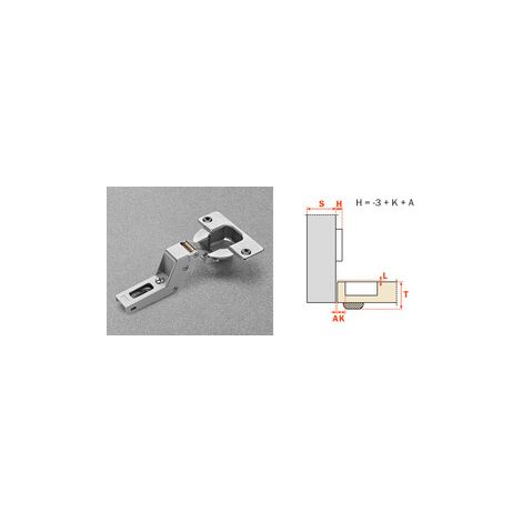 SALICE CERNIERA AUTOMATICA CNA7P99 COLLO 22- 25,0 pz