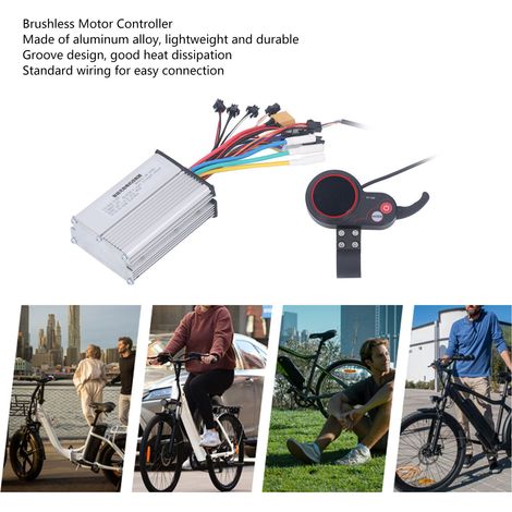 Contrôleur sans balais DC48V pour vélo électrique et trottinette, régulateur intelligent de vitesse moteur 350W 20A (1/5)