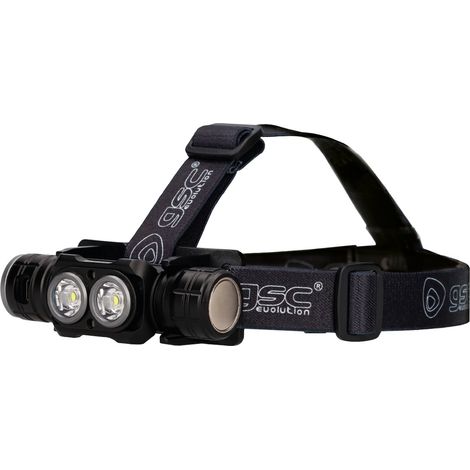 Linterna LED de cabeza recargable USB 40W 3000lm