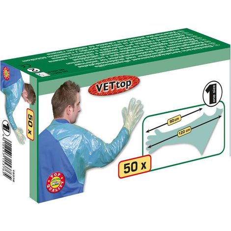 Einmalhandschuhe VETtop mit Schulterschutz, 120 cm, 50 St. (1/3)