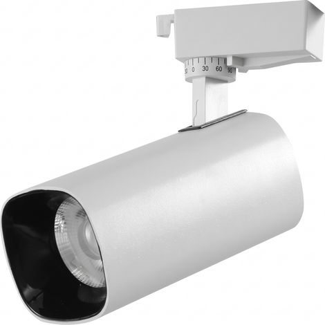 Stromschienenstrahler 30w 2700k alfil white 2700lm 36º schwenkbar 330º regx19x7,5 cm