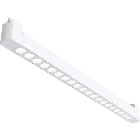 Spot linéaire rail 1P blanc LED 20W 4000K Maytoni (1/5)