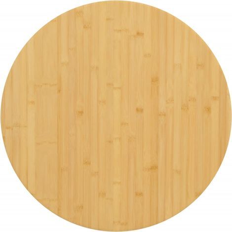 Bambus-Tischplatte Ø60x1,5 cm (1/4)