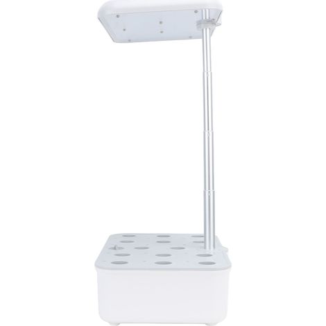 Système de culture hydroponique 20 W avec réservoir d'eau de 5 L, télécommande pour smartphone, kit de jardinage intelligent d'herbes aromatiques d'intérieur avec lampe de croissance LED, prise europé (1/5)