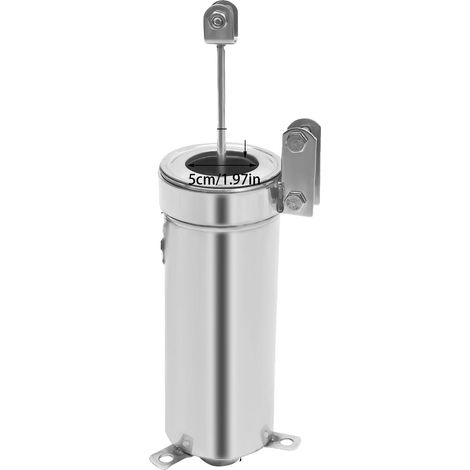 Pompa per irrigazione manuale, acciaio inox, estrazione efficiente dell'acqua di falda, grigio chiaro (1/2)