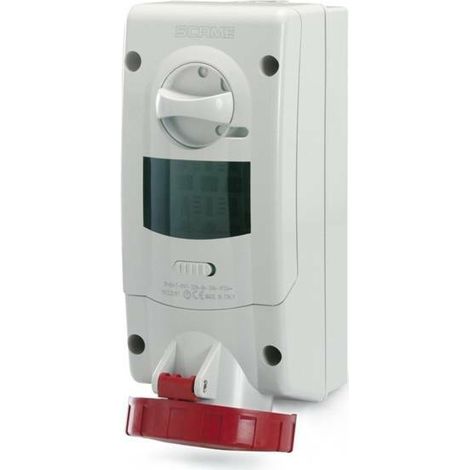 Serie presa advance 2 3p+n+e 16a 380v rojo color 563.1687