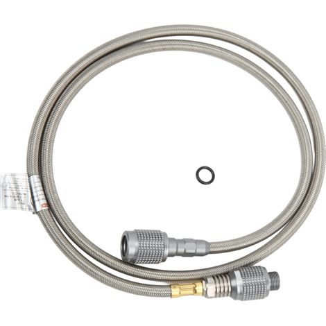 Tuyau à gaz flexible en acier inoxydable haute température pour camping et plein air