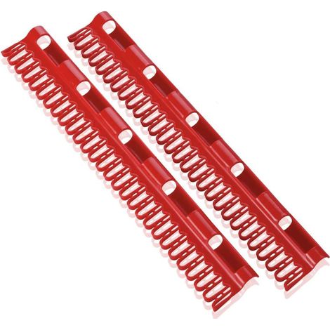 Leifheit Supporto per Piccoli Capi Pegasus 81534 - Set 2 Pezzi, Rosso (1/3)