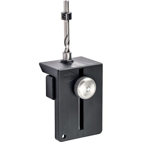 Lamello – Gabarit de perçage pour plaques de connexion Clamex – Réglable de 35° à 90° – Avec mèche Ø 6 mm – 125253