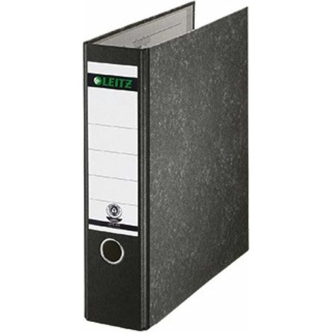 Leitz Ordner 180Grad 10700000 DIN A4 80mm Pappe schwarz (1/5)