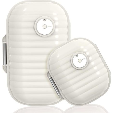 Organizador de joyas compacto para viajes y almacenamiento (paquete de 2):