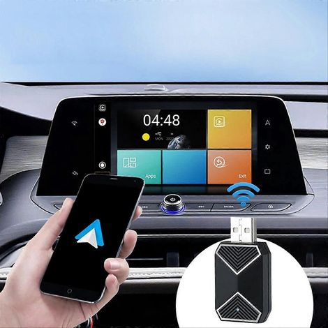 Boîtier CarPlay sans fil Mini Plug&Play pour Android 11 (1/5)