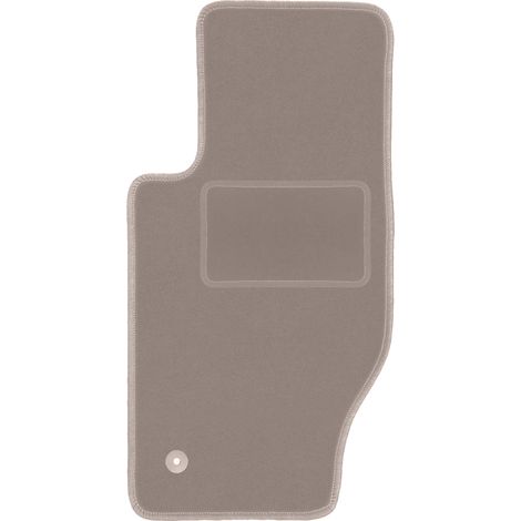 Alfombrilla beige para conductor para Jeep Grand Cherokee III WK todoterreno (2005-2010)