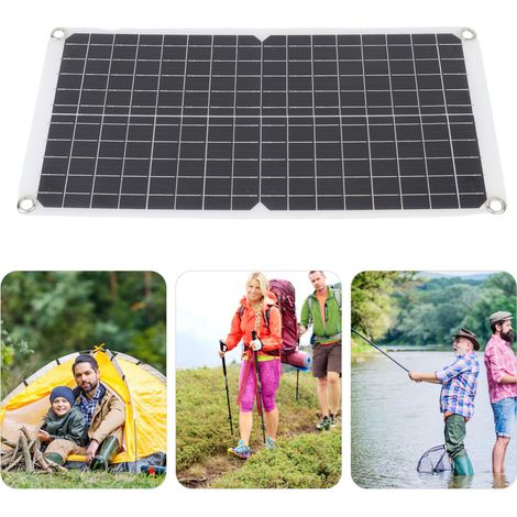 17W 18V 0,94A Flexibles monokristallines Solarpanel mit USB-Anschlüssen für Wohnmobile und Boote (1/5)