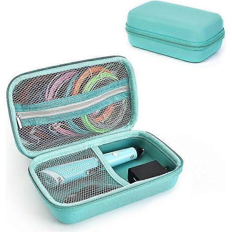 Accessoires de rangement pour stylo 3D pour enfants 3D-04, compatibles avec le stylo d'impression 3D SCRIB3D P1 avec écran et le stylo 3D Super MYNT3D (vert) ( )